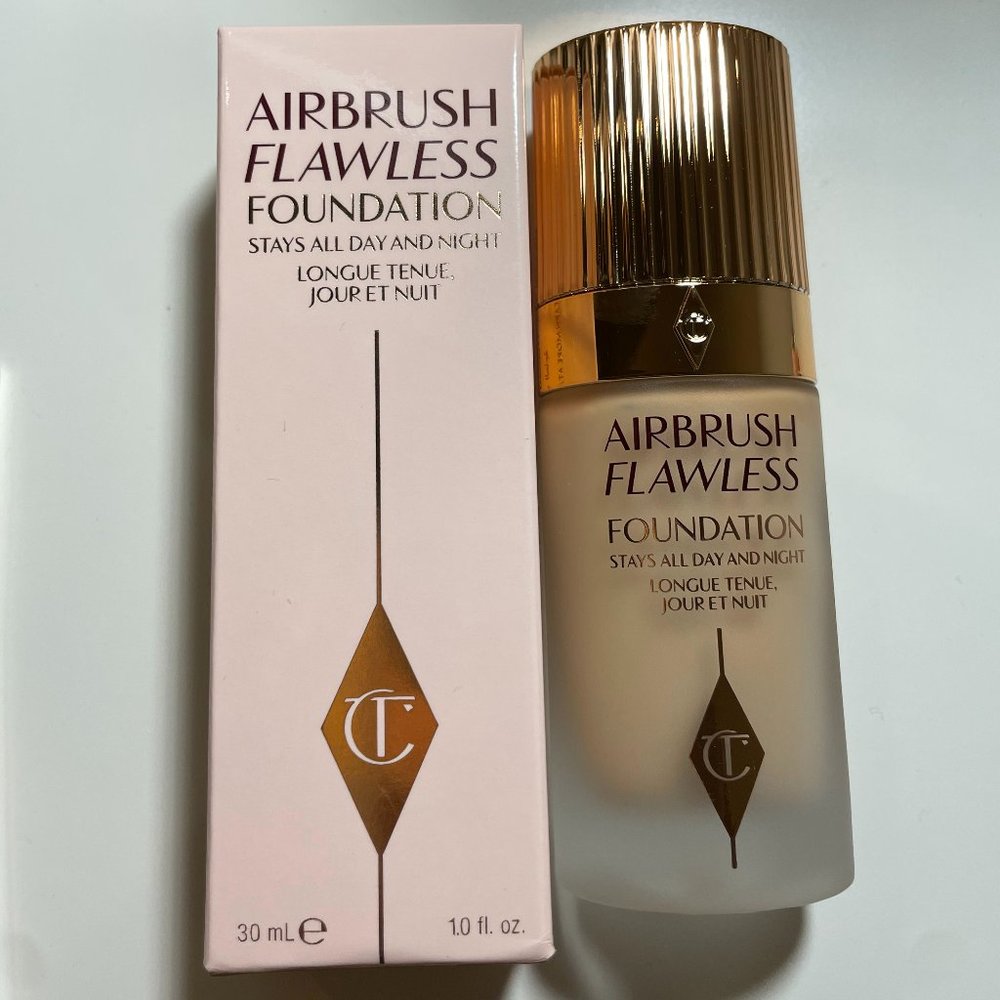 Charlotte Tilbury Airbrush Flawless Foundation 4N | NWB